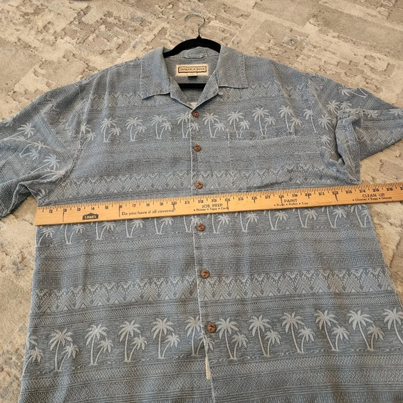 Jamaica Jaxx SILK Hawaiian shirt - Picture 9 of 14
